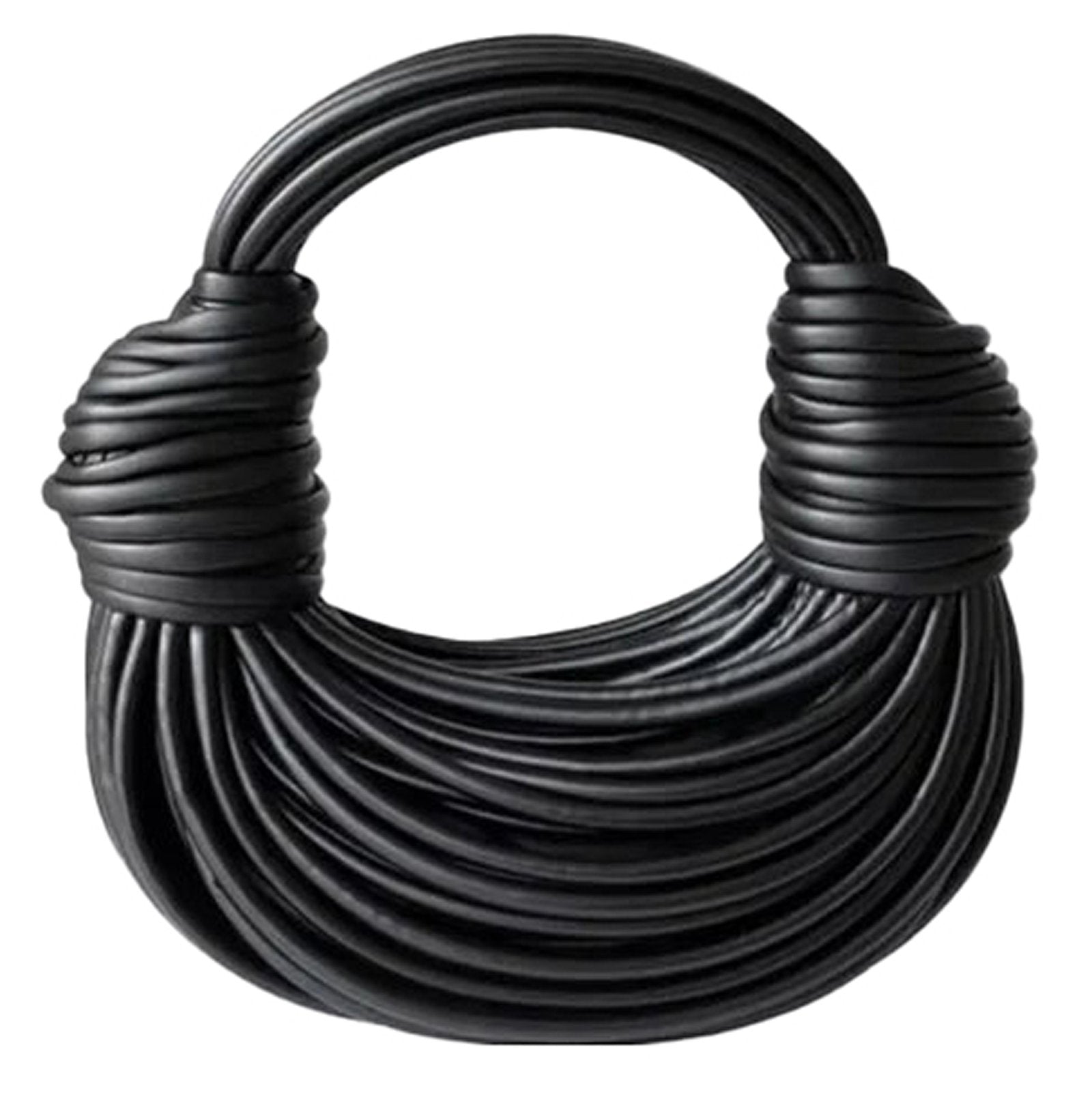 LuckeLadybug LLC gold designer handwoven handbag crafted from unique materials for stylish use