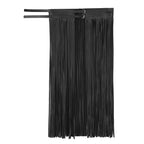 Goth Skirt with Fringe Detail