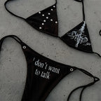 Gothic Bikini with Unique Design