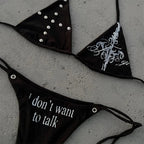 Gothic Bikini with Unique Design