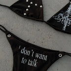 Gothic Bikini with Unique Design