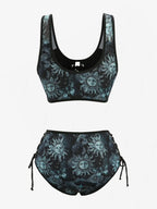 Gothic Bikini: Emo Celestial Raven Swimsuit