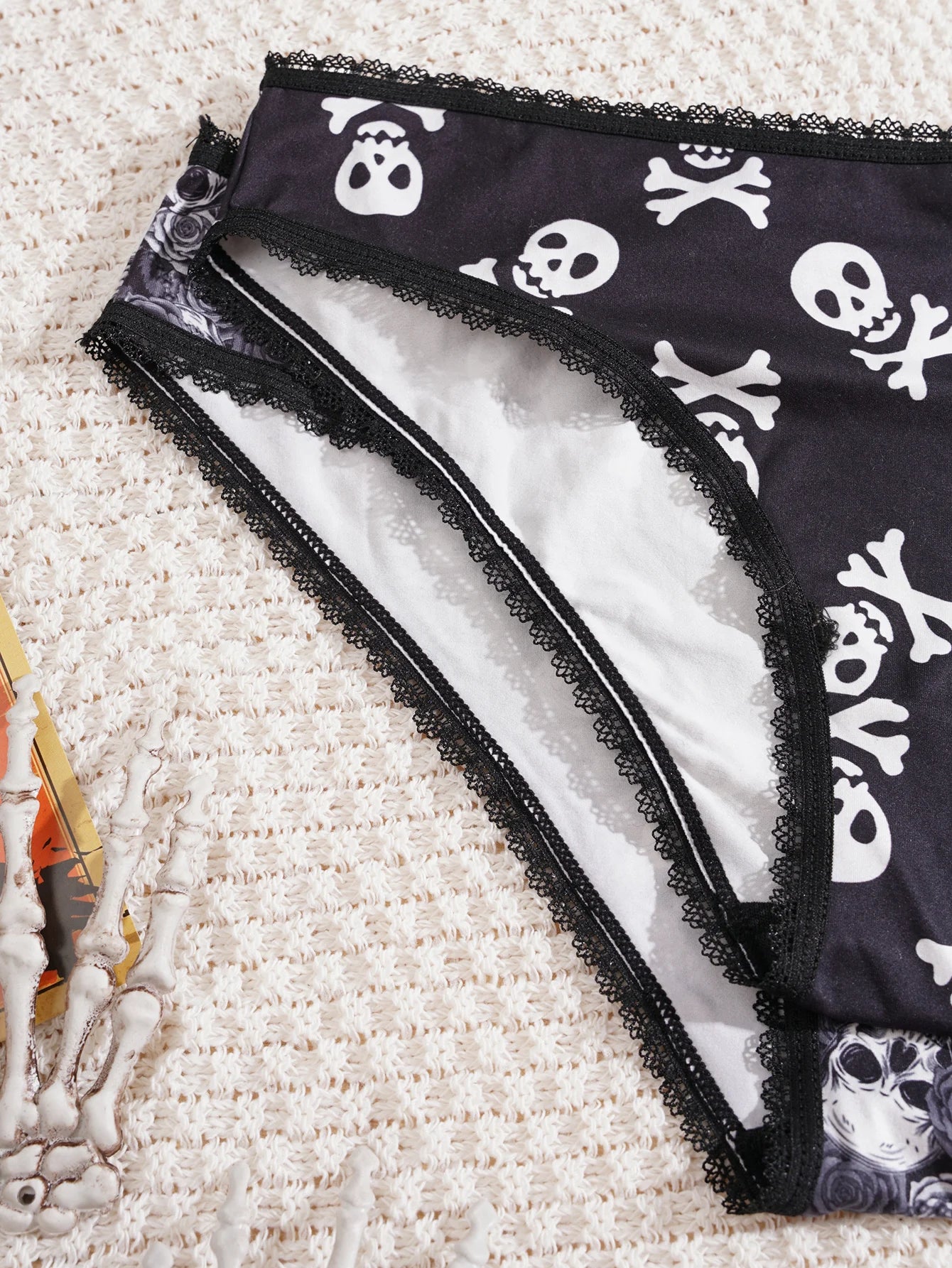 Gothic Halloween Panties Trendy Hipster Style