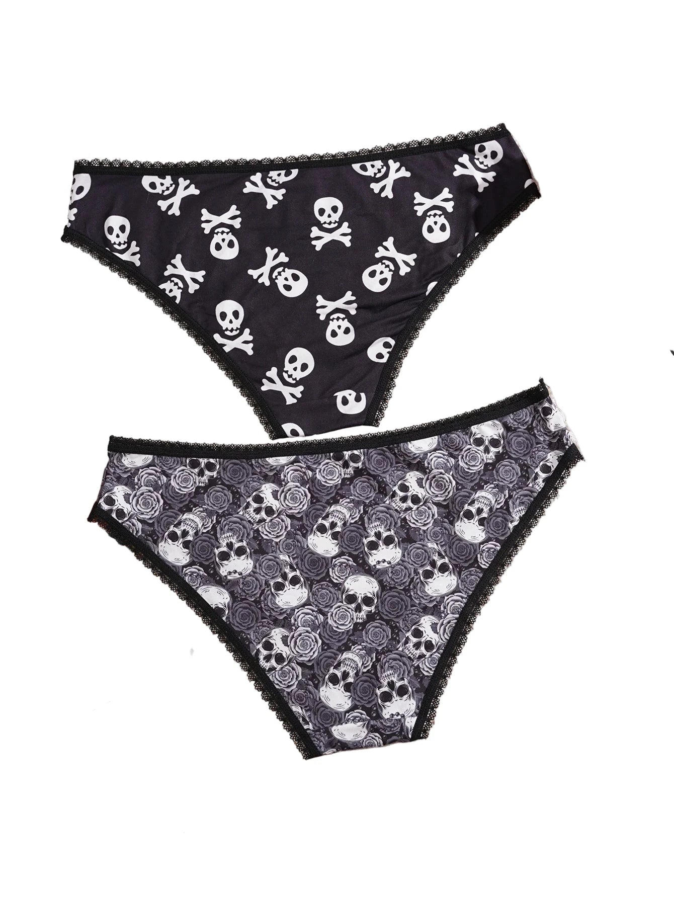 Gothic Halloween Panties Trendy Hipster Style