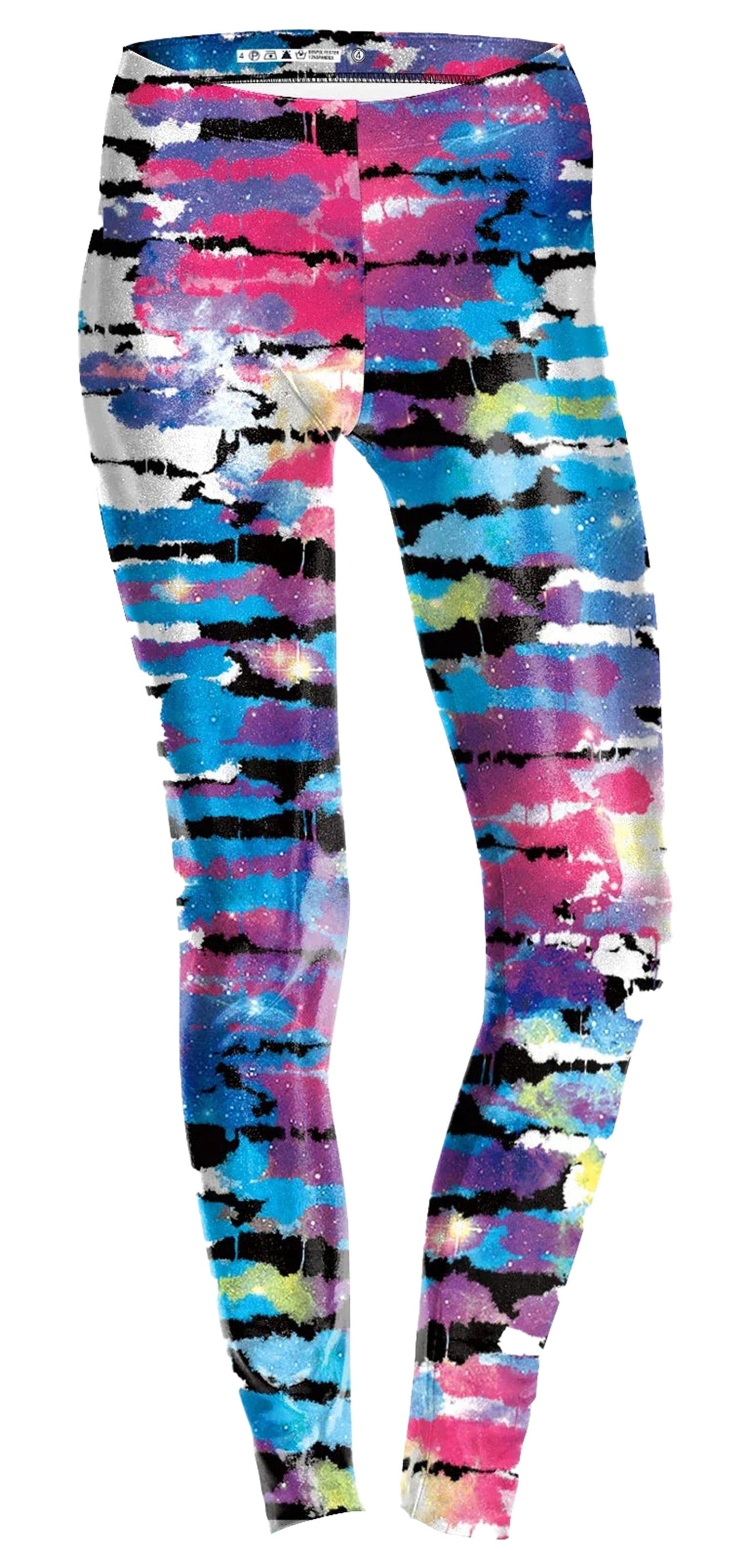 Graffiti Print Womens Leggings