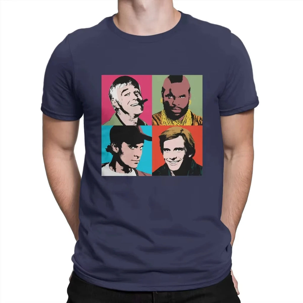 Graphic Men's T Shirt - Trendy Pop Art Design