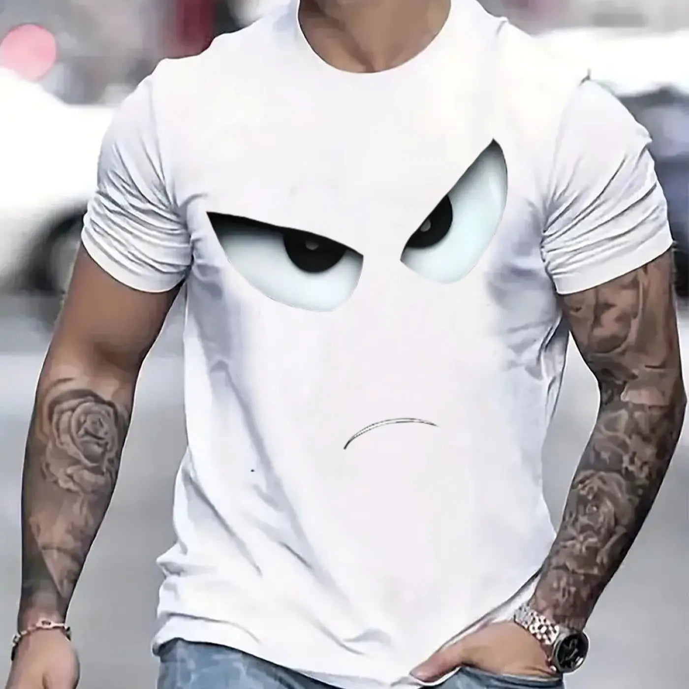 Graphic Men's T Shirt - Trendy Design