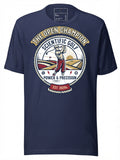 LuckeLadybug LLC navy graphic tee clothing featuring The Open Champion golf design