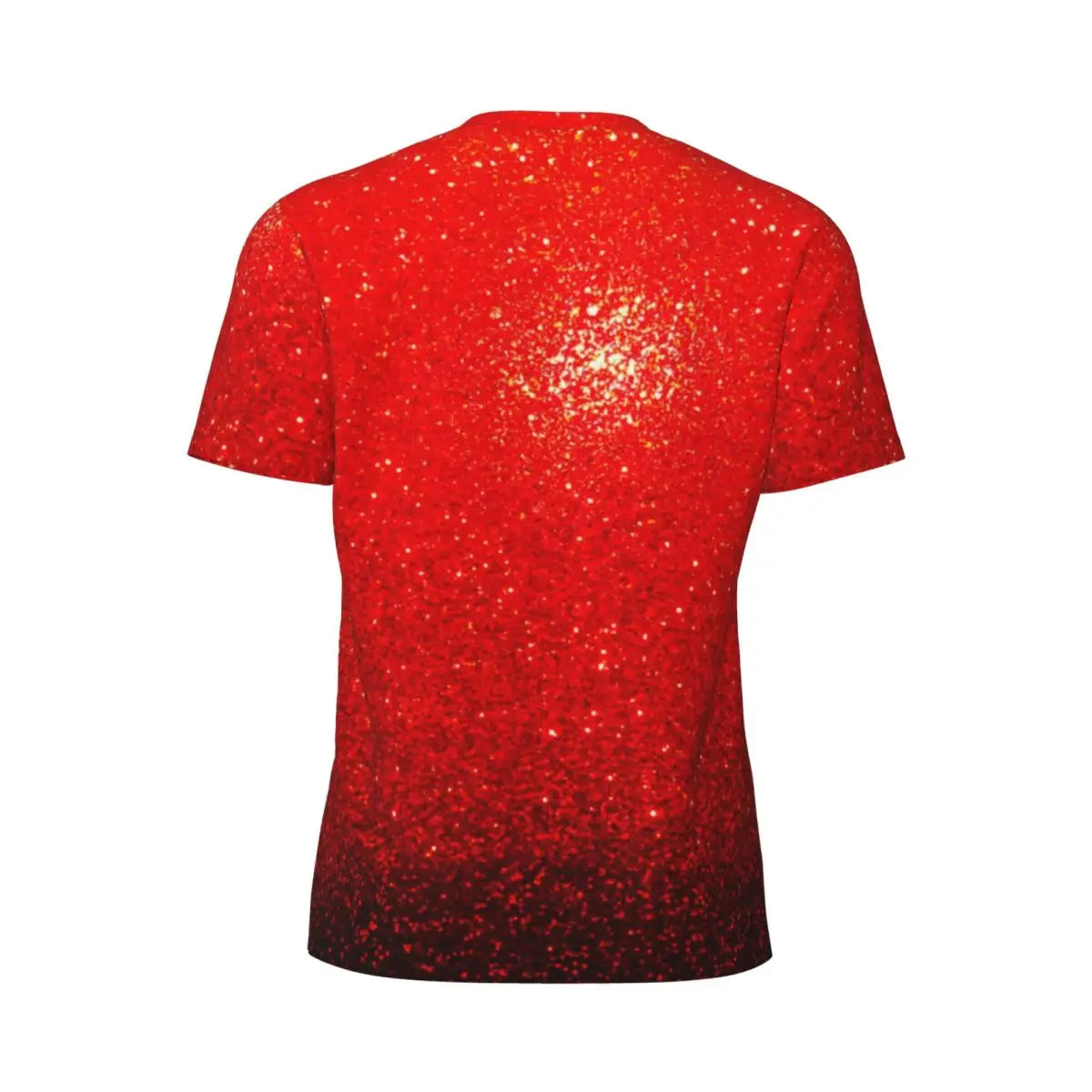 Graphic Tee Clothing - Red Glitter Style