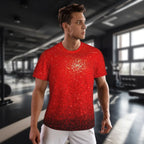 Graphic Tee Clothing - Red Glitter Style