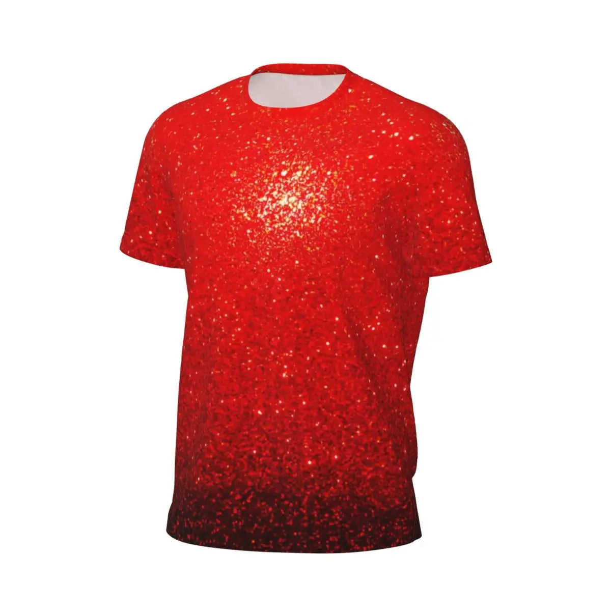 Graphic Tee Clothing - Red Glitter Style