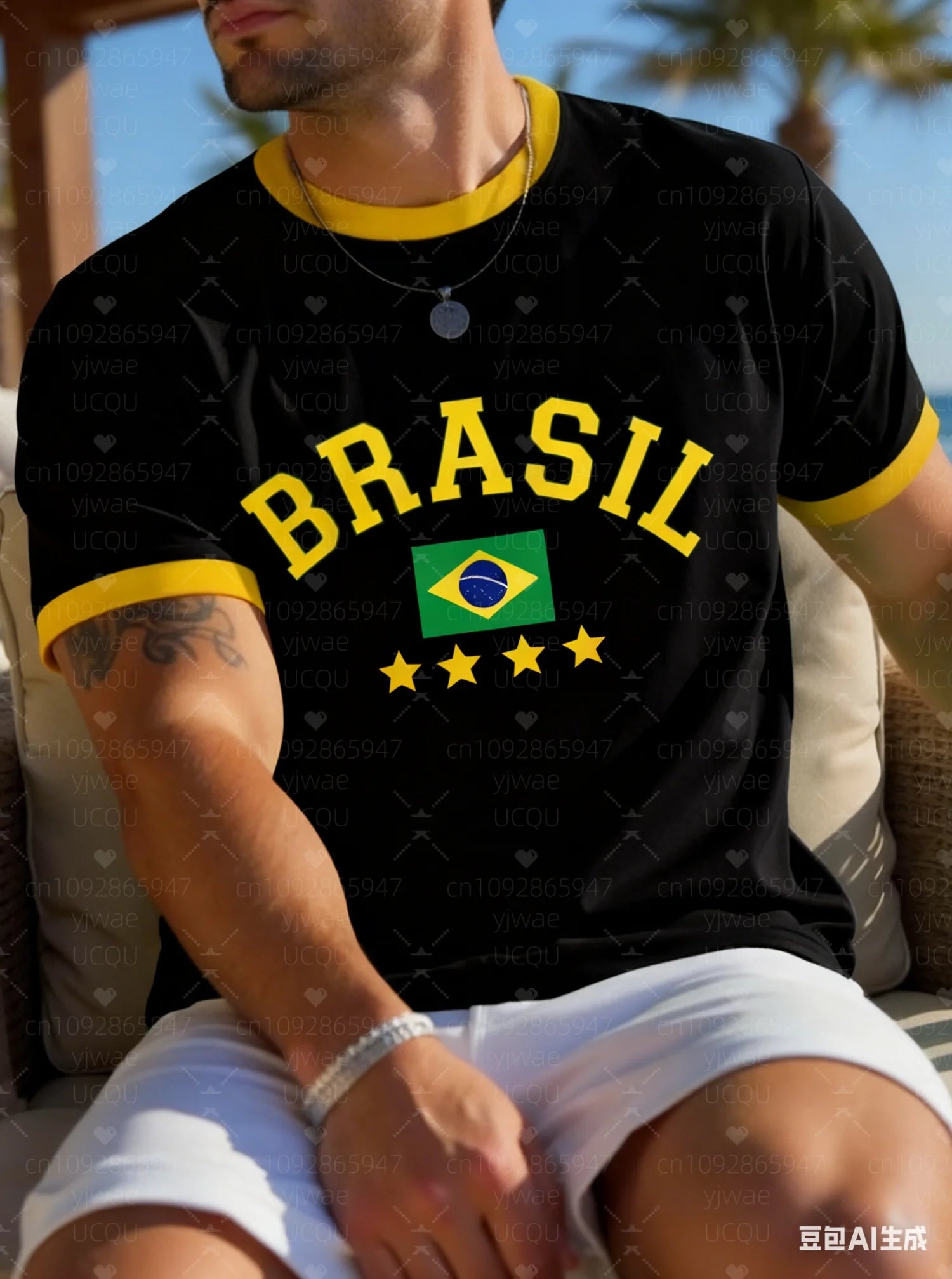 Graphic Tees T Shirt - Brasil Style