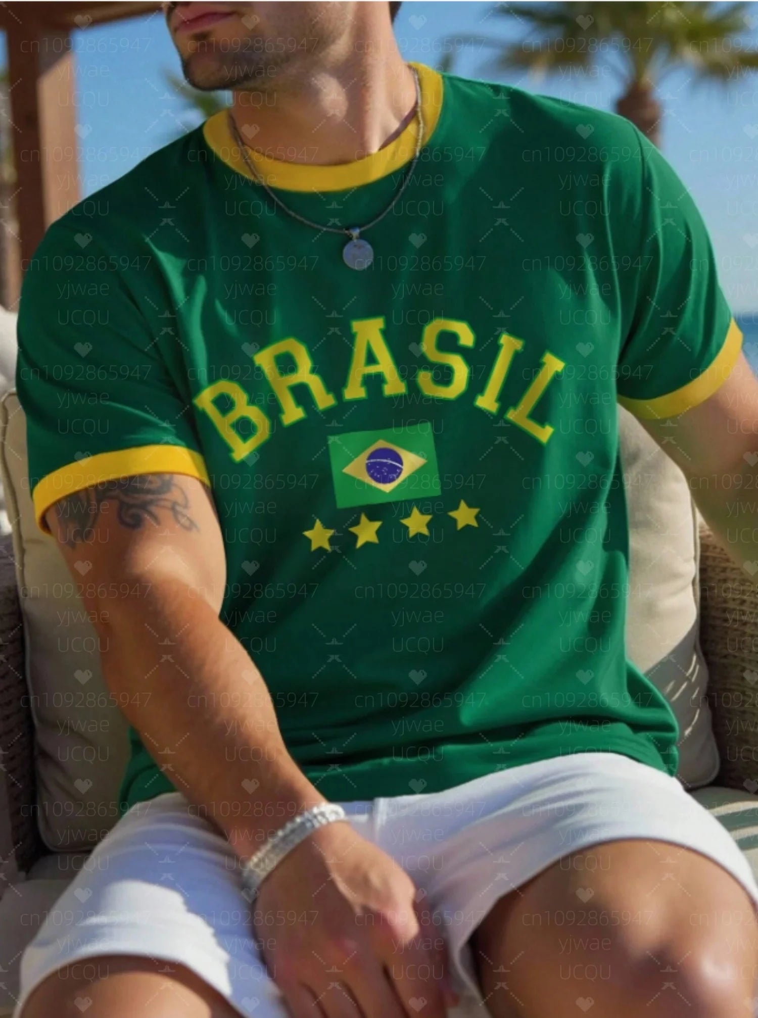 Graphic Tees T Shirt - Brasil Style