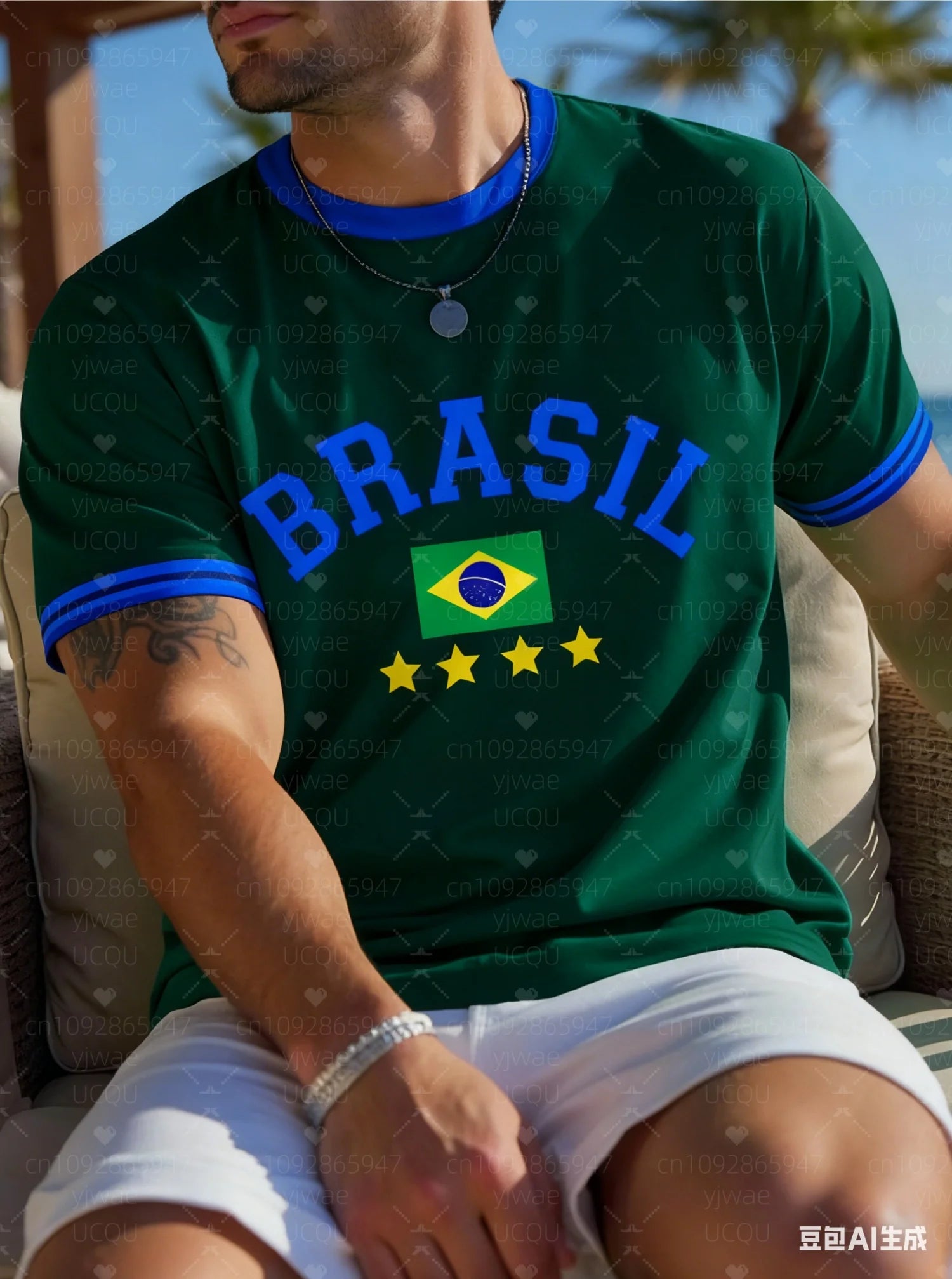 Graphic Tees T Shirt - Brasil Style