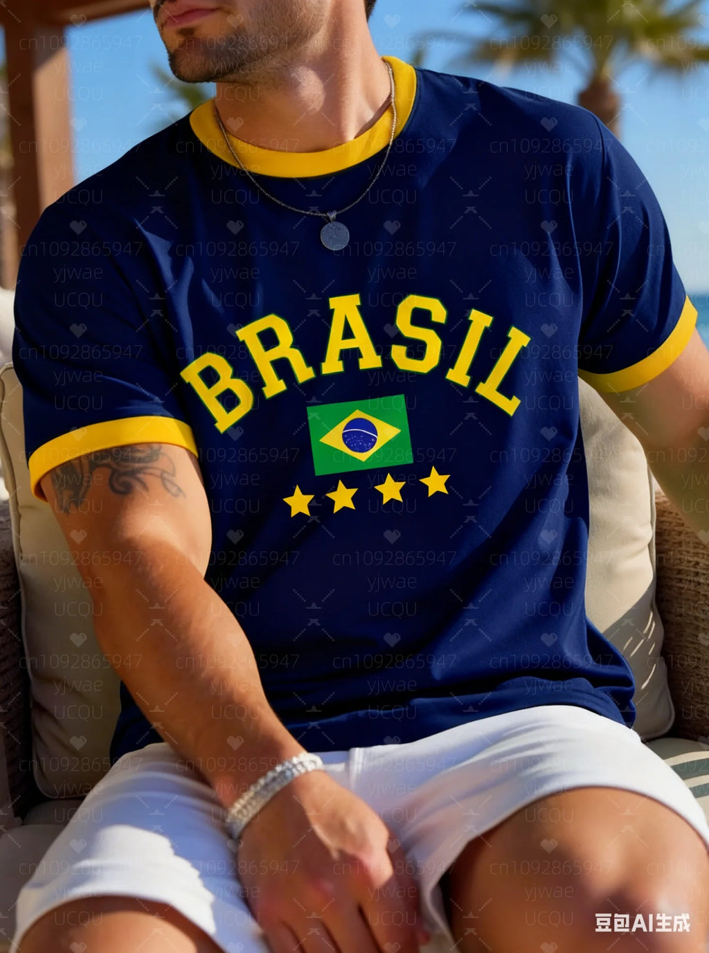 Graphic Tees T Shirt - Brasil Style