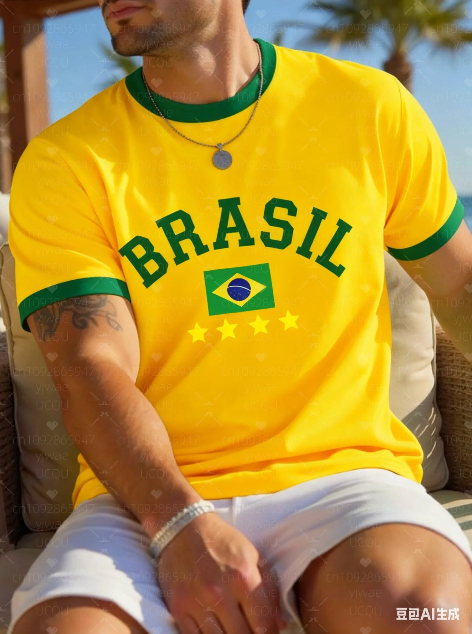 Graphic Tees T Shirt - Brasil Style
