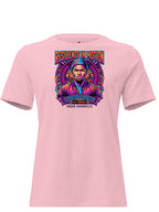 LuckeLadybug LLC Graphic Tees T Shirt in Pink with Resilience in Motion Design