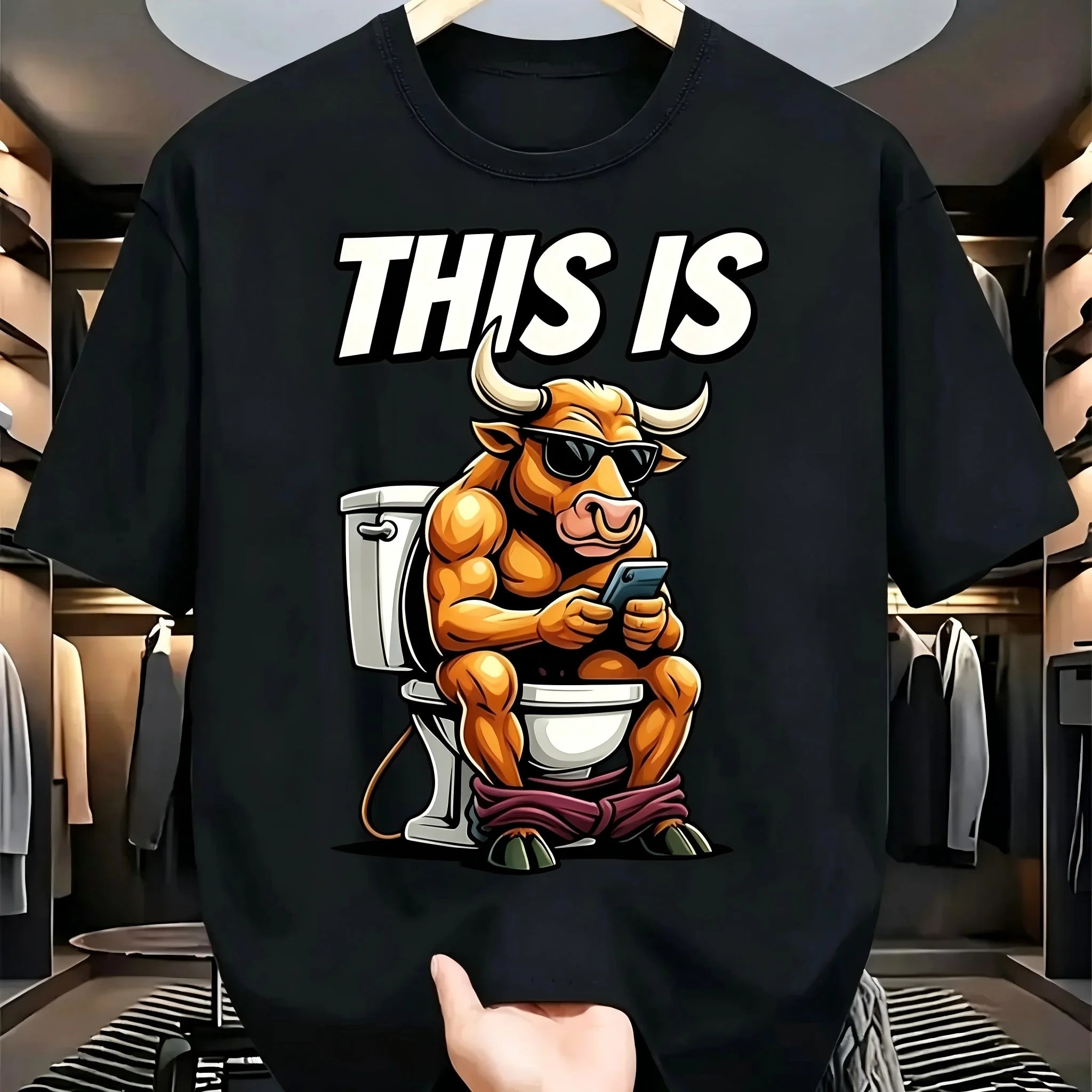 Graphic Tees T Shirt - Colorful Bruh Design