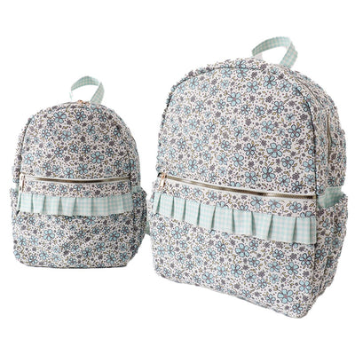 Floral Ruffle Backpack