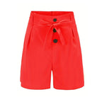 High-Waist Shorts for Trendy Summer Style