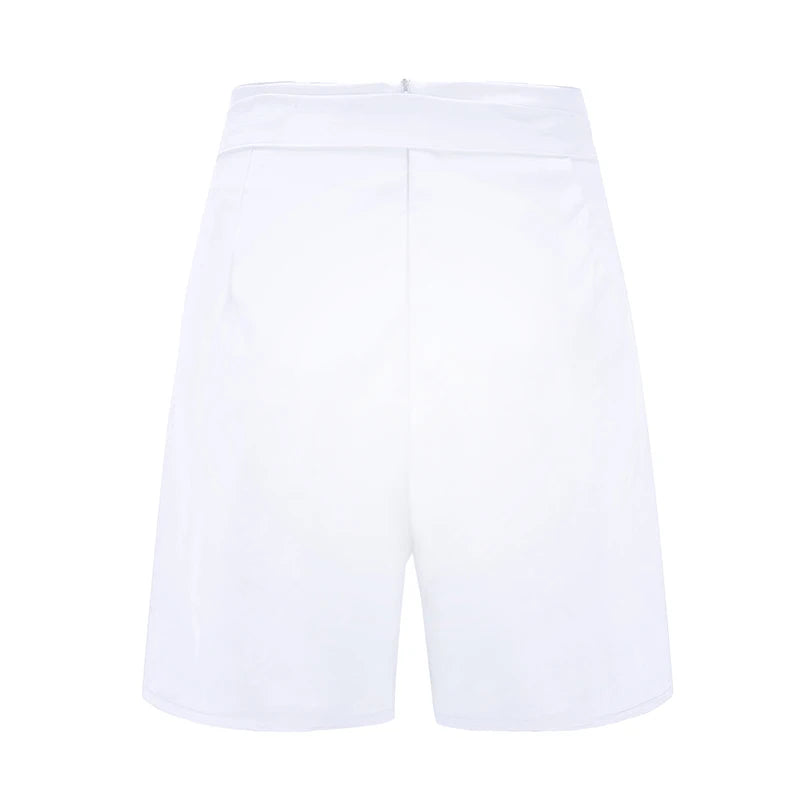 High-Waist Shorts for Trendy Summer Style