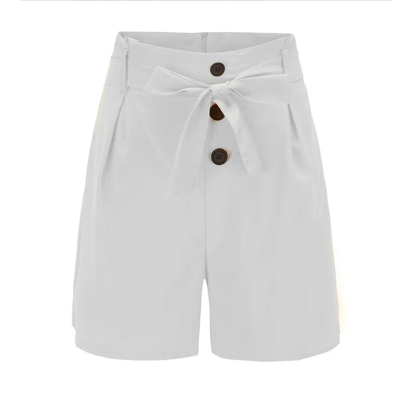 High-Waist Shorts for Trendy Summer Style