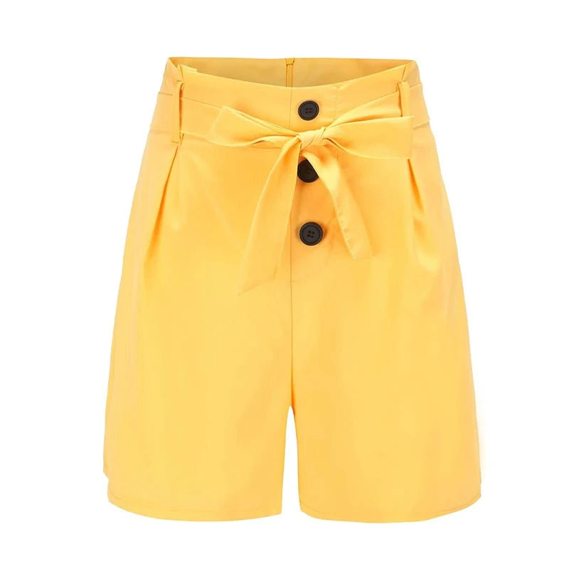 High-Waist Shorts for Trendy Summer Style