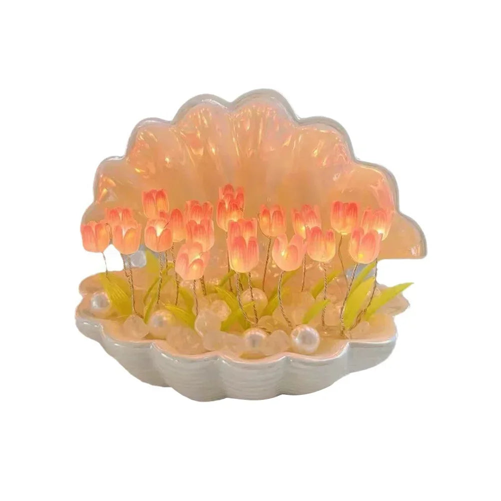 LED Flower Shell Lamp for Interior Home Decor Ideas