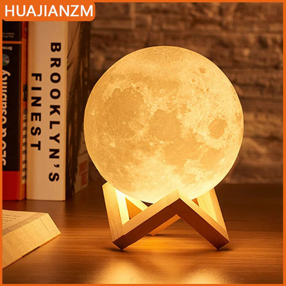 Lamp Moon - Modern Home Decor Accent