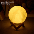 Lamp Moon - Modern Home Decor Accent