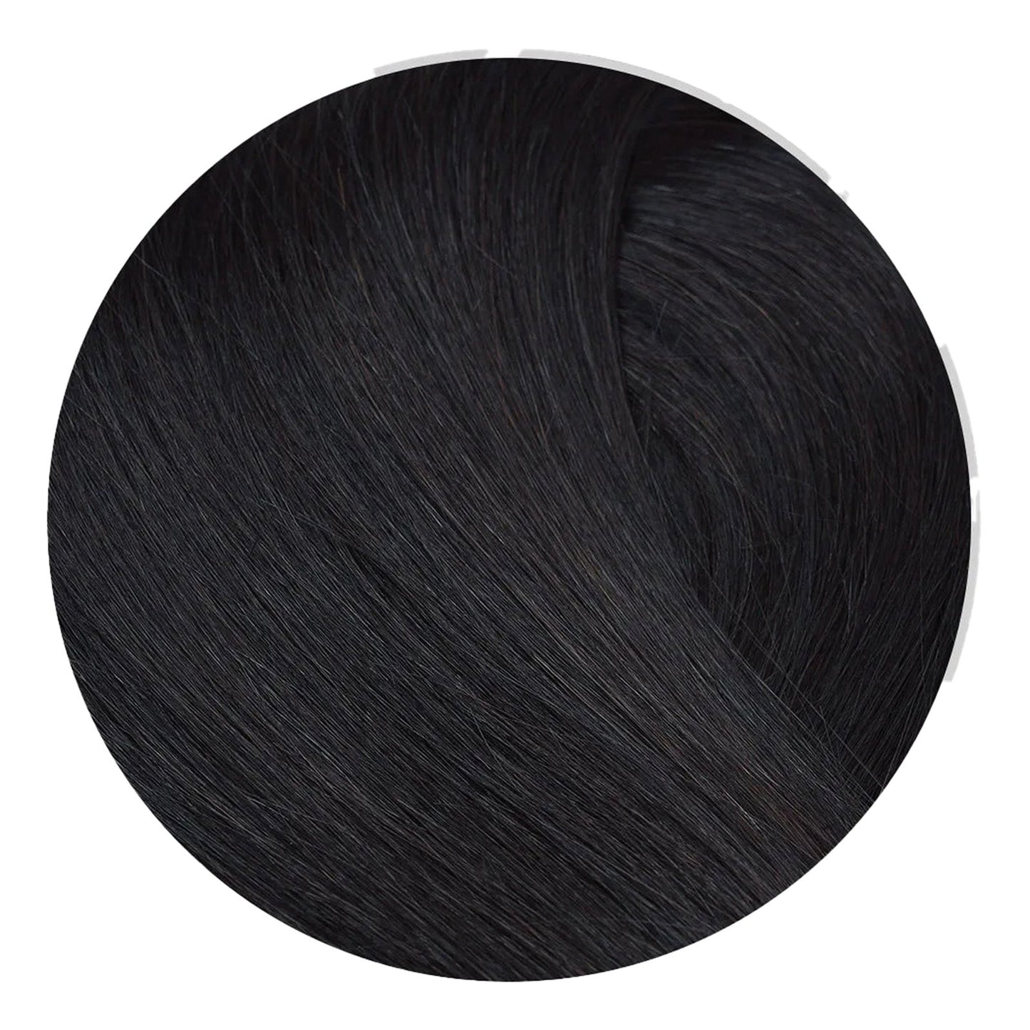 I tip human hair extensions in long straight style, ideal for natural-looking hair enhancement