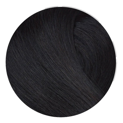 I tip human hair extensions in long straight style, ideal for natural-looking hair enhancement