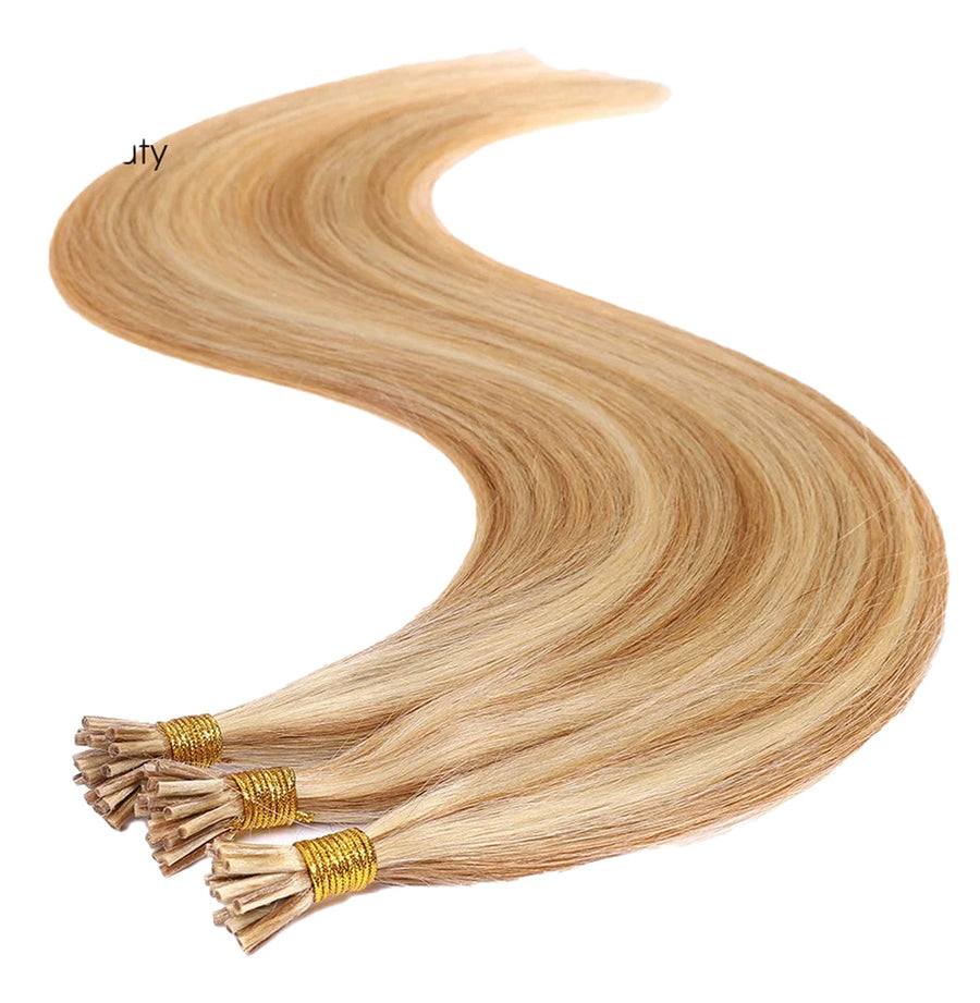 I Tip Human Hair Extensions Long Straight Hair
