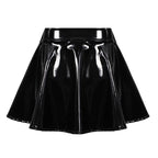 Clubwear Dress - Trendy Black Skater Skirt