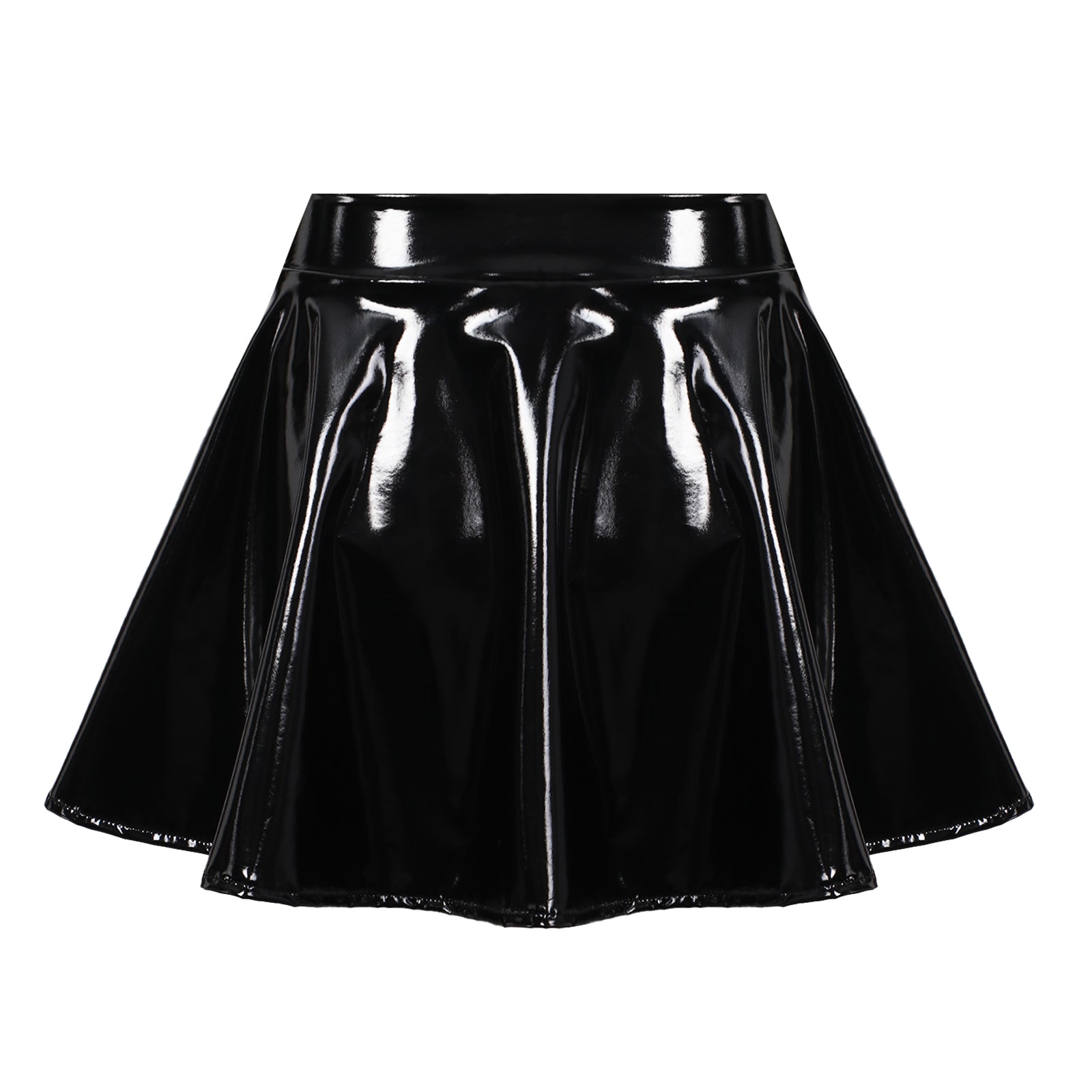 Clubwear Dress - Trendy Black Skater Skirt
