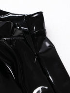 Clubwear Dress - Trendy Black Skater Skirt