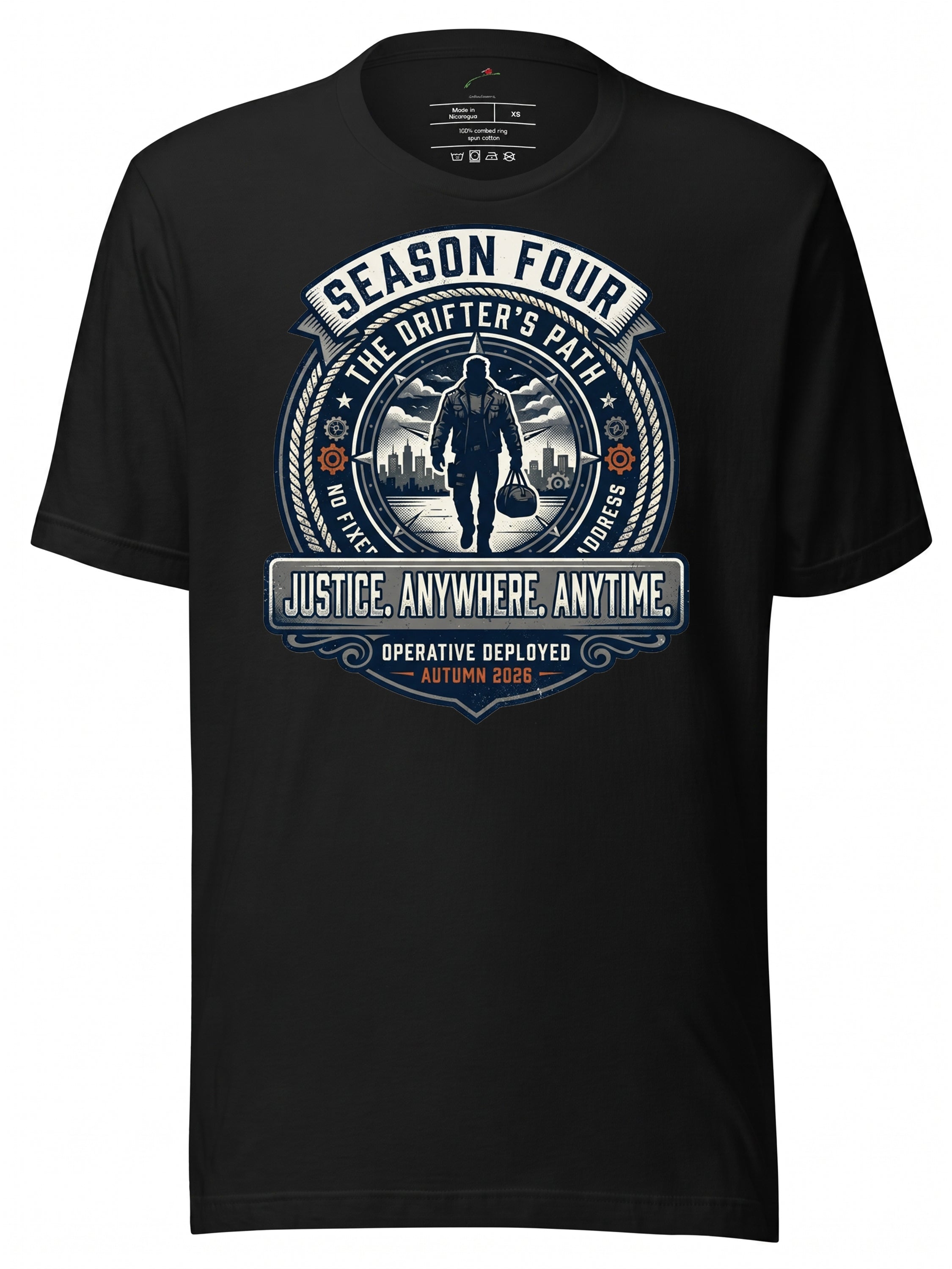 LuckeLadybug LLC T-Shirt featuring Invincible Season 4 release date graphic for fans of the series