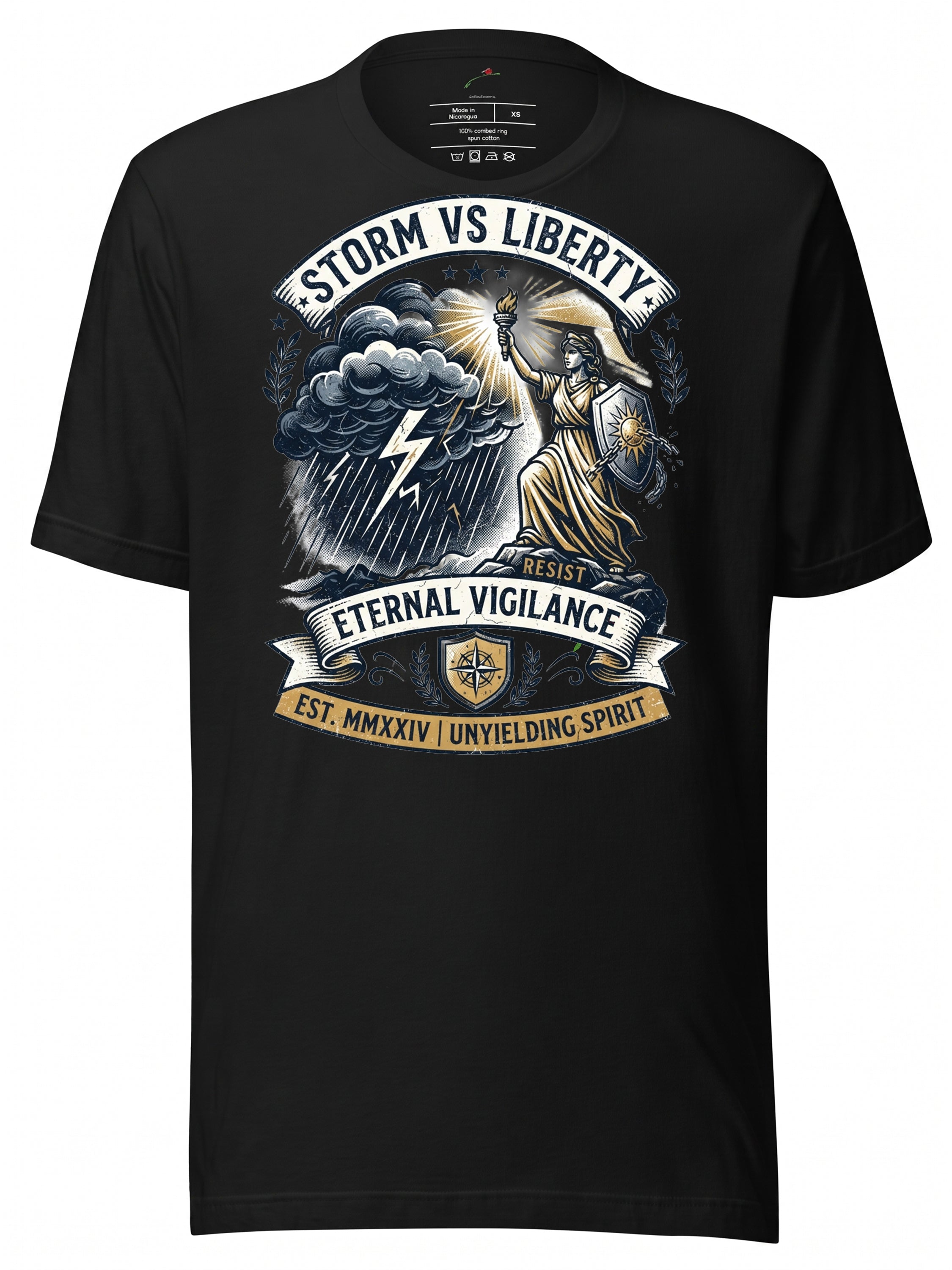 LuckeLadybug LLC Black T-Shirt featuring Iowa Hawkeyes basketball women's design with artistic graphics