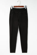 LuckeLAdybug LLC black leggings jeans with high waist for a flattering fit and comfort