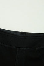 Black LuckeLadybug LLC leggings with high waist design for a flattering fit