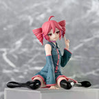 Kasane Teto collectible figurine by LuckeLadybug LLC featuring pink hair and stylish outfit