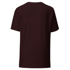 Back view of Kenya Wildlife Graphic Black T-Shirt by LuckeLadybug in solid black color