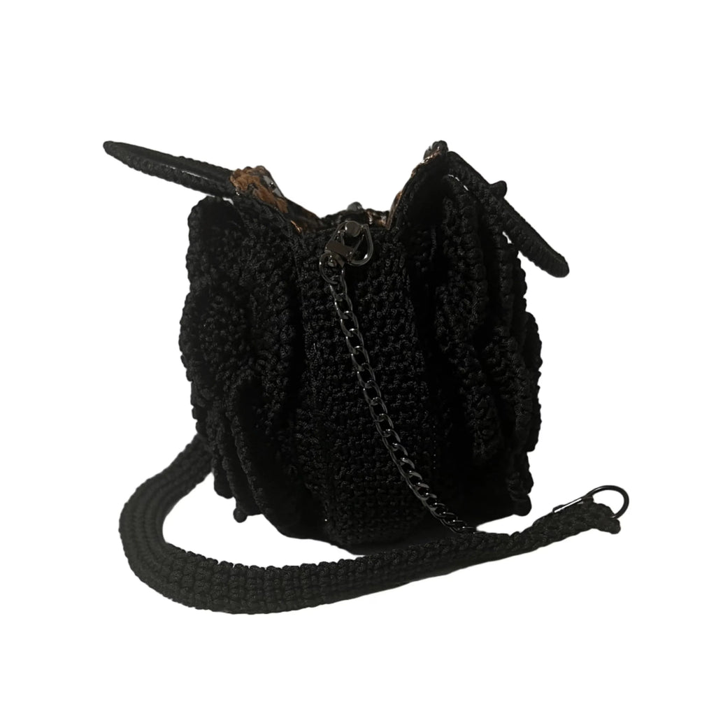 Kenyan Bloom Handcrafted Rose Flower Bag