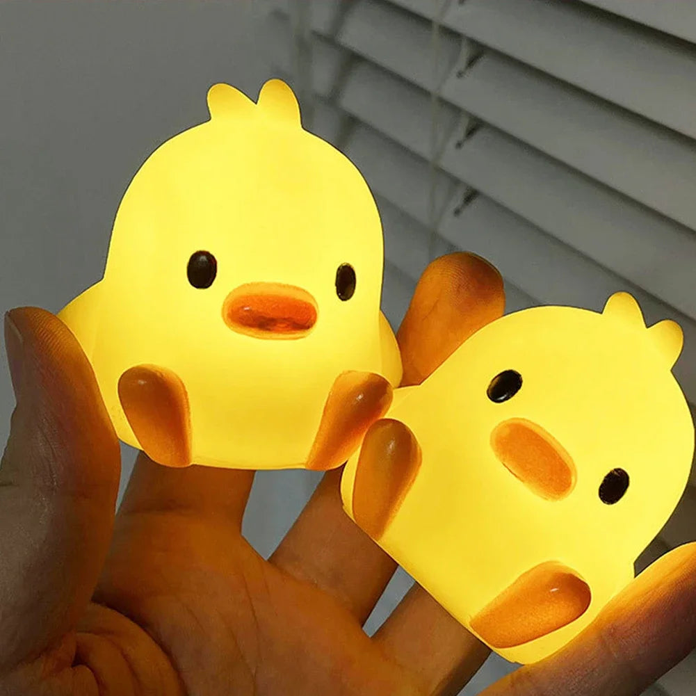Cute Duck Lamp Bedside Night Light