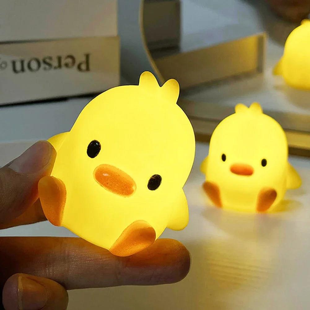 Cute Duck Lamp Bedside Night Light