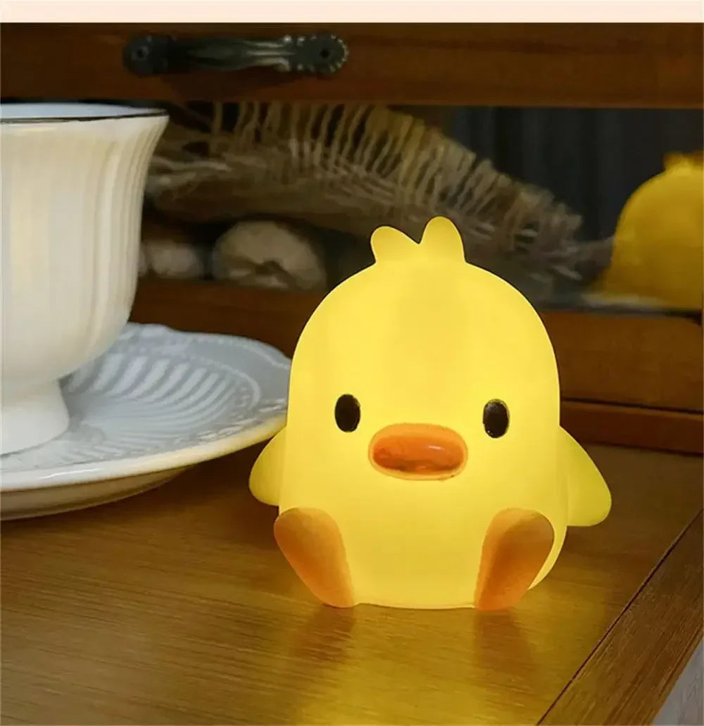 Cute Duck Lamp Bedside Night Light