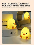 Cute Duck Lamp Bedside Night Light