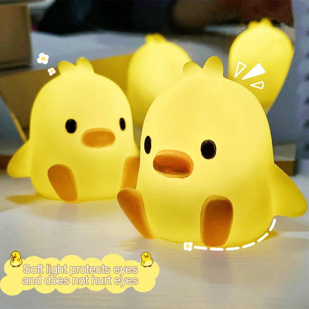 Cute Duck Lamp Bedside Night Light