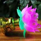 Lotus Lamp - Shines with Blessings Divine