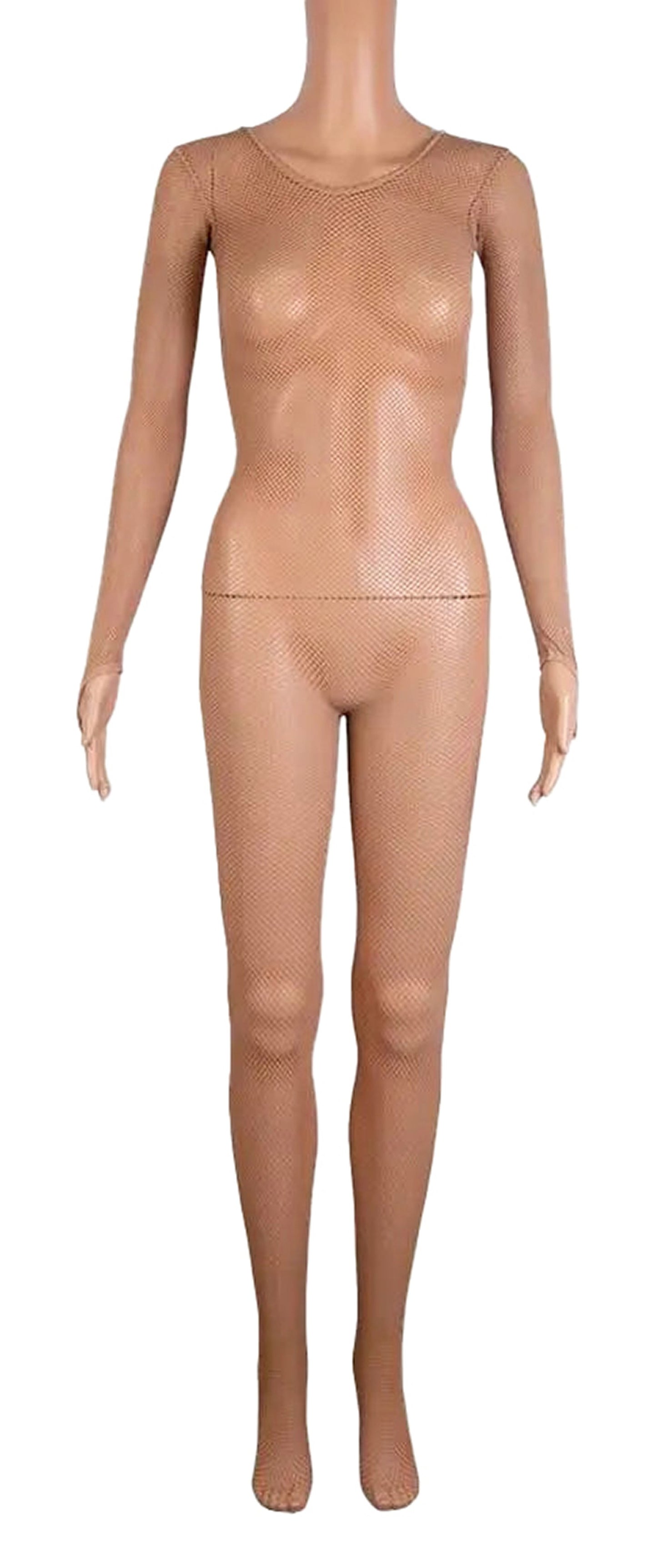 LuckeLadybug LLC Latin ballroom fishnet jumpsuit designed for stylish and comfortable dance performances